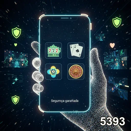 Imagem de tela de casino acessível via celular na plataforma segura 5393